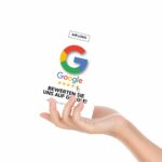 Bewerten Sie uns auf Google Karte "Minimal" mit Google Bewertung QR Code – Bild 5