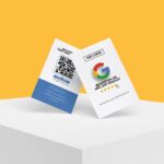 Bewerten Sie uns auf Google Visitenkarte "Minimal"