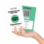 Bewerten Sie uns auf Tripadvisor Karten