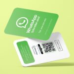 WhatsApp Visitenkarte mit QR Code