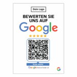 Google Aufkleber mit QR Code Clean – Bild 2
