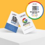 Bewerten Sie uns auf Google Paket 2 - DIN A6 Karten und Aufkleber