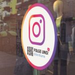 Instagram Aufkleber Icon Clean