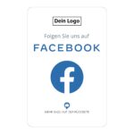 Folge uns auf Facebook Visitenkarte – Bild 2