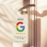 Bewerten Sie uns auf Google Hotel Türanhänger – Bild 2