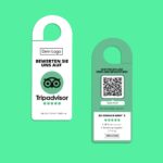 Bewerten Sie uns auf TripAdvisor Hotel Türanhänger