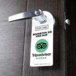 Bewerten Sie uns auf TripAdvisor Hotel Türanhänger – Bild 3