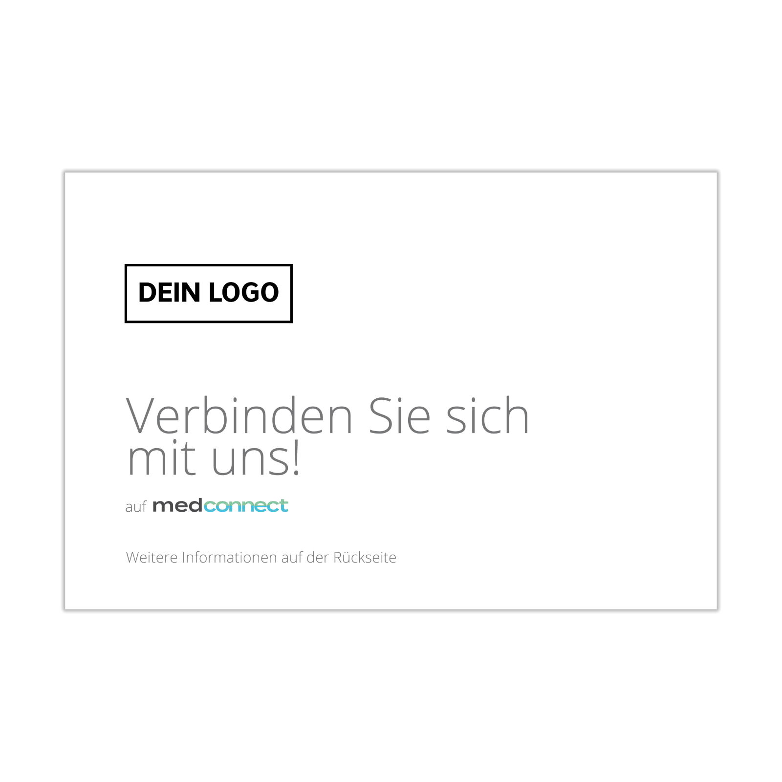 medconnect QR Code Visitenkarte