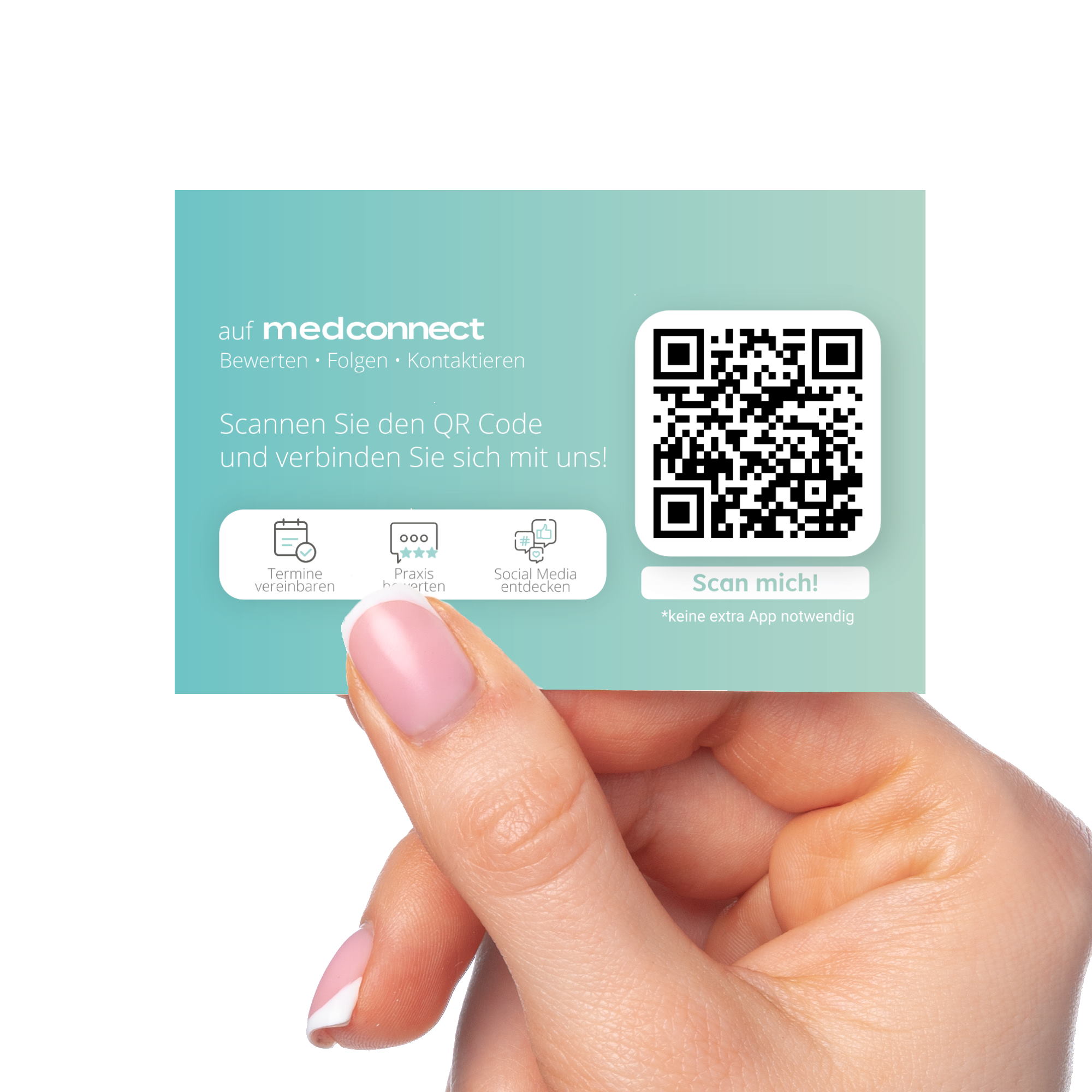 medconnect QR Code Visitenkarte