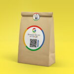 Google Bewertung Aufkleber Etiketten Rolle – Bild 2