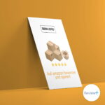 Review+ Bewertungskarte Sparaktion für amazon Bewertungen