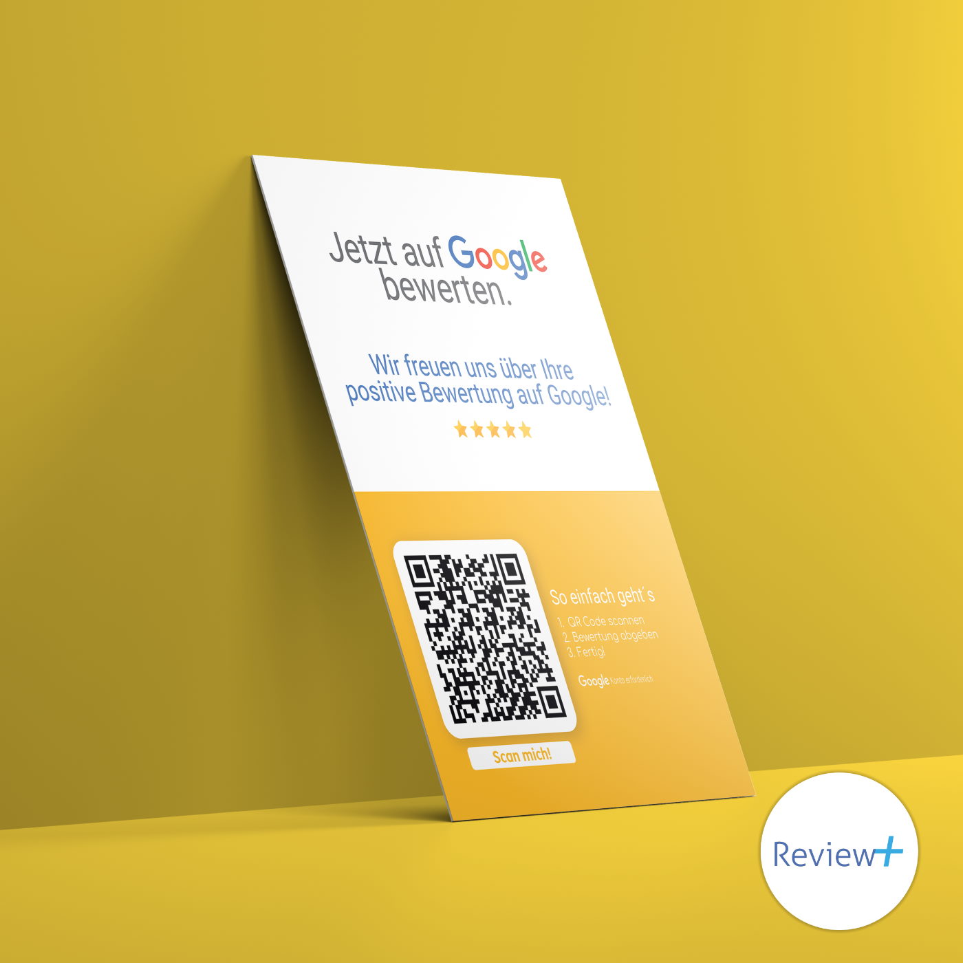 Review+ Google Bewertungskarte