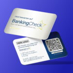 Bewerten Sie uns auf BankingCheck Visitenkarte Silver