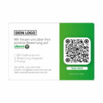 Bewerten Sie uns auf eKomi Visitenkarte Simple mit Bewertung QR Code – Bild 3