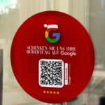 Bewerten Sie uns auf Google Paket XMAS - Karten und Aufkleber – Bild 2