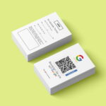 Terminkarten mit Google Bewertung QR Code