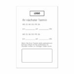 Terminkarten mit Google Bewertung QR Code – Bild 3