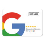 Bewerten Sie uns auf Google Visitenkarte Iconic mit Google Bewertung QR Code – Bild 3