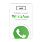 WhatsApp Visitenkarte "Clean" mit Chat QR Code – Bild 3