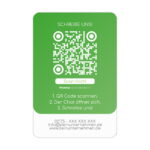 WhatsApp Visitenkarte "Clean" mit Chat QR Code – Bild 4