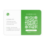 WhatsApp Visitenkarte "Iconic" mit Chat QR Code – Bild 5