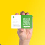 WhatsApp Visitenkarte "Iconic" mit Chat QR Code – Bild 3