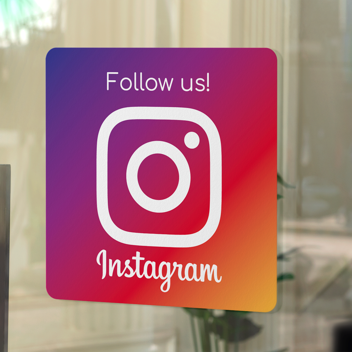 Follow us on Instagram Sticker "Starter"