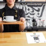 Google Bewertung NFC Aufkleber "Square" mit Google Bewertung QR Code – Bild 3