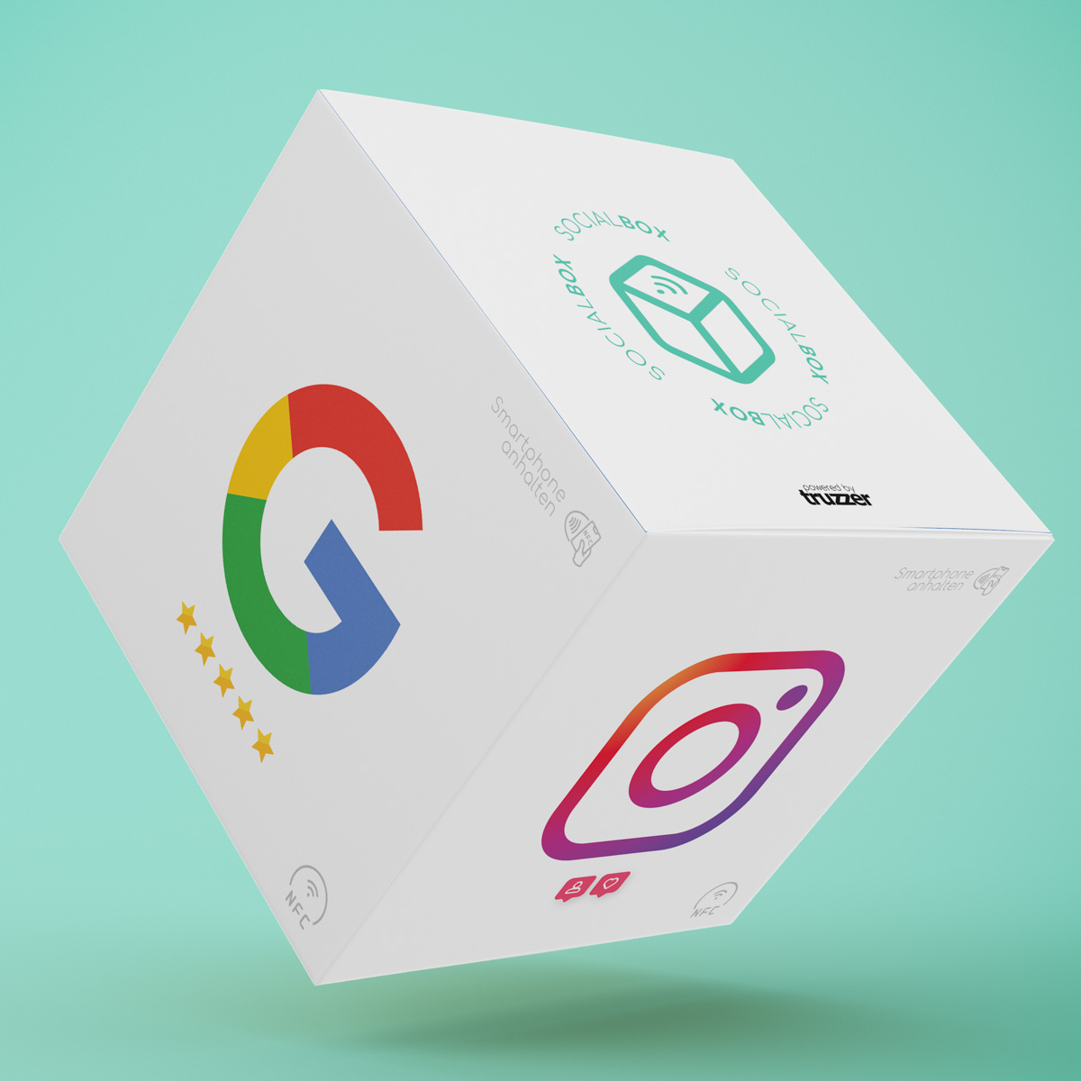 SOCIAL BOX - Social Media NFC Tag Marketing Box