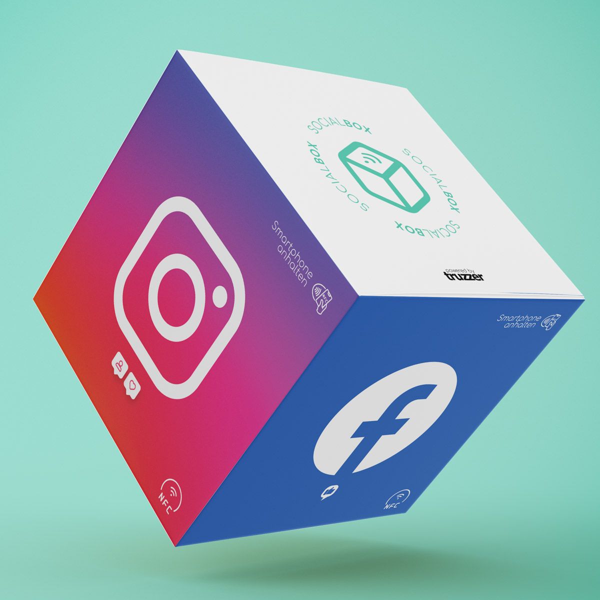 SOCIAL BOX - Social Media NFC Tag Marketing Box