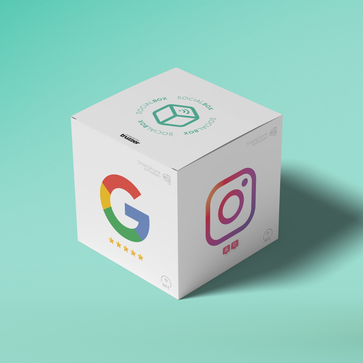 SOCIAL BOX - Social Media NFC Tag Marketing Box