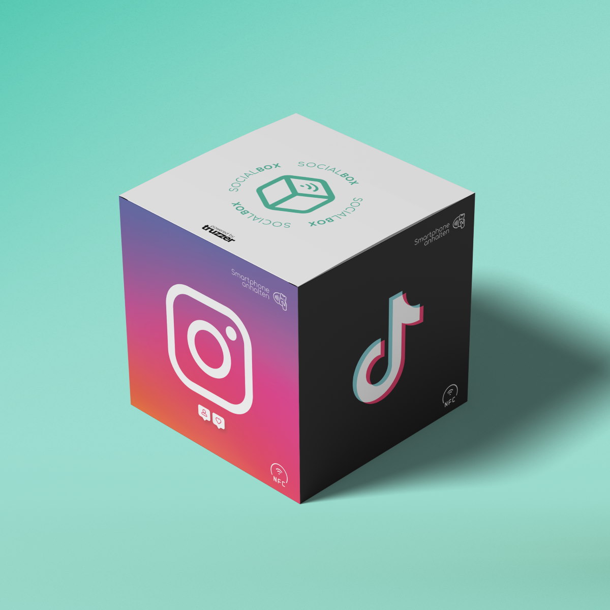 SOCIAL BOX - Social Media NFC Tag Marketing Box