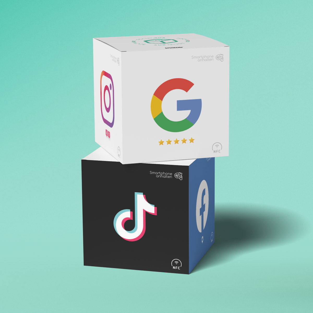 SOCIAL BOX - Social Media NFC Tag Marketing Box