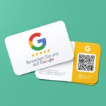 Bewerten Sie uns auf Google Visitenkarte Icon refresh mit Google Bewertung QR Code – Bild 3