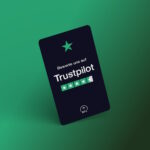 Trustpilot Bewertung NFC Karte "Tap" mit Trustpilot Bewertung QR Code – Bild 2