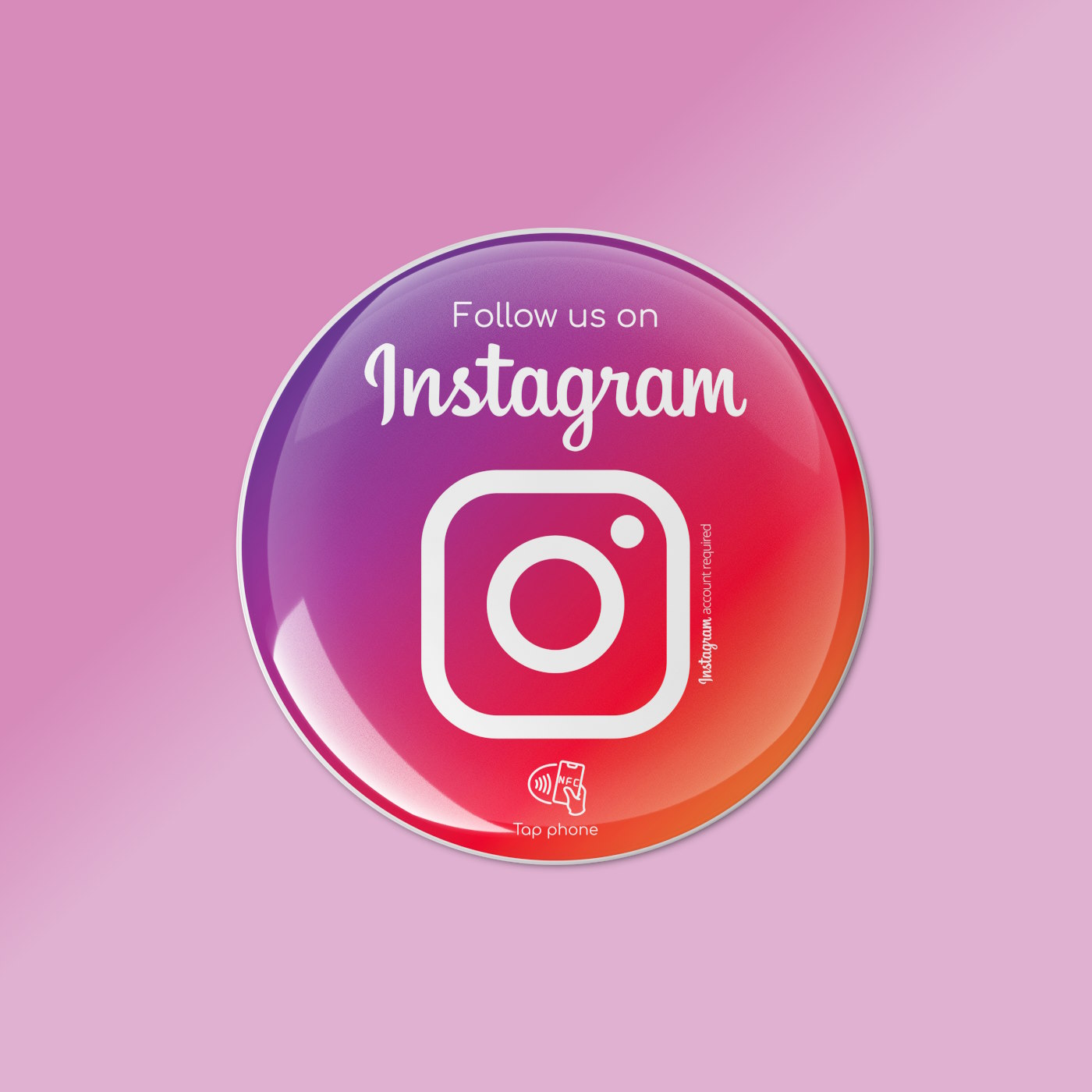 Instagram NFC Tag Action Button