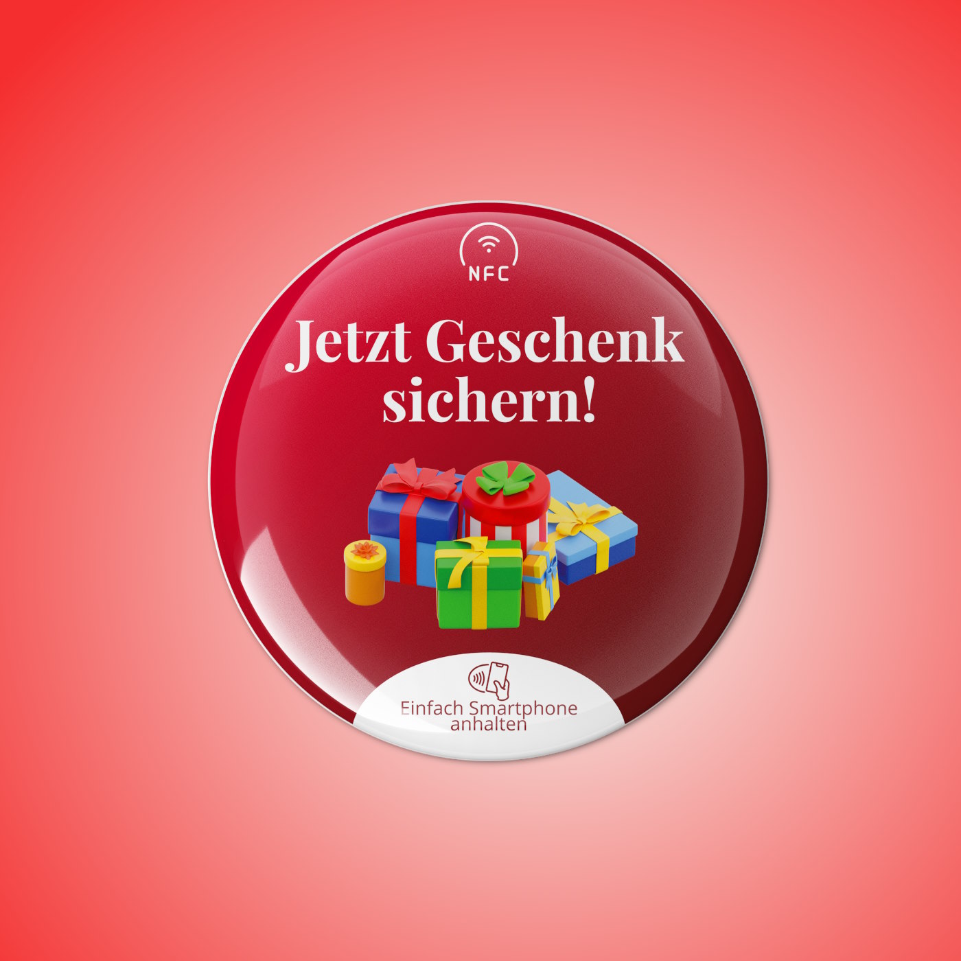 XMAS Geschenk NFC Tag Action Button
