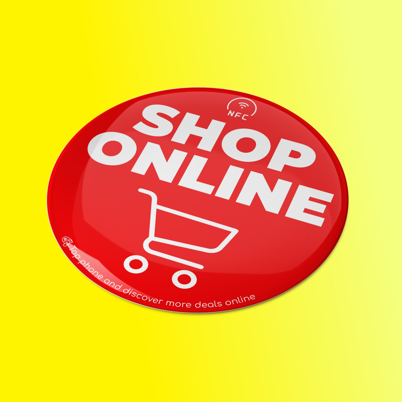Online Shop NFC Tag Action Button