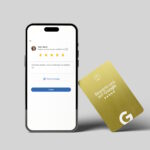 NFC Metall Visitenkarte für Google Bewertungen "Tap Premium" – Bild 2