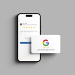 Google Bewertung NFC Karte "Tap Professional" mit Google Bewertung QR Code