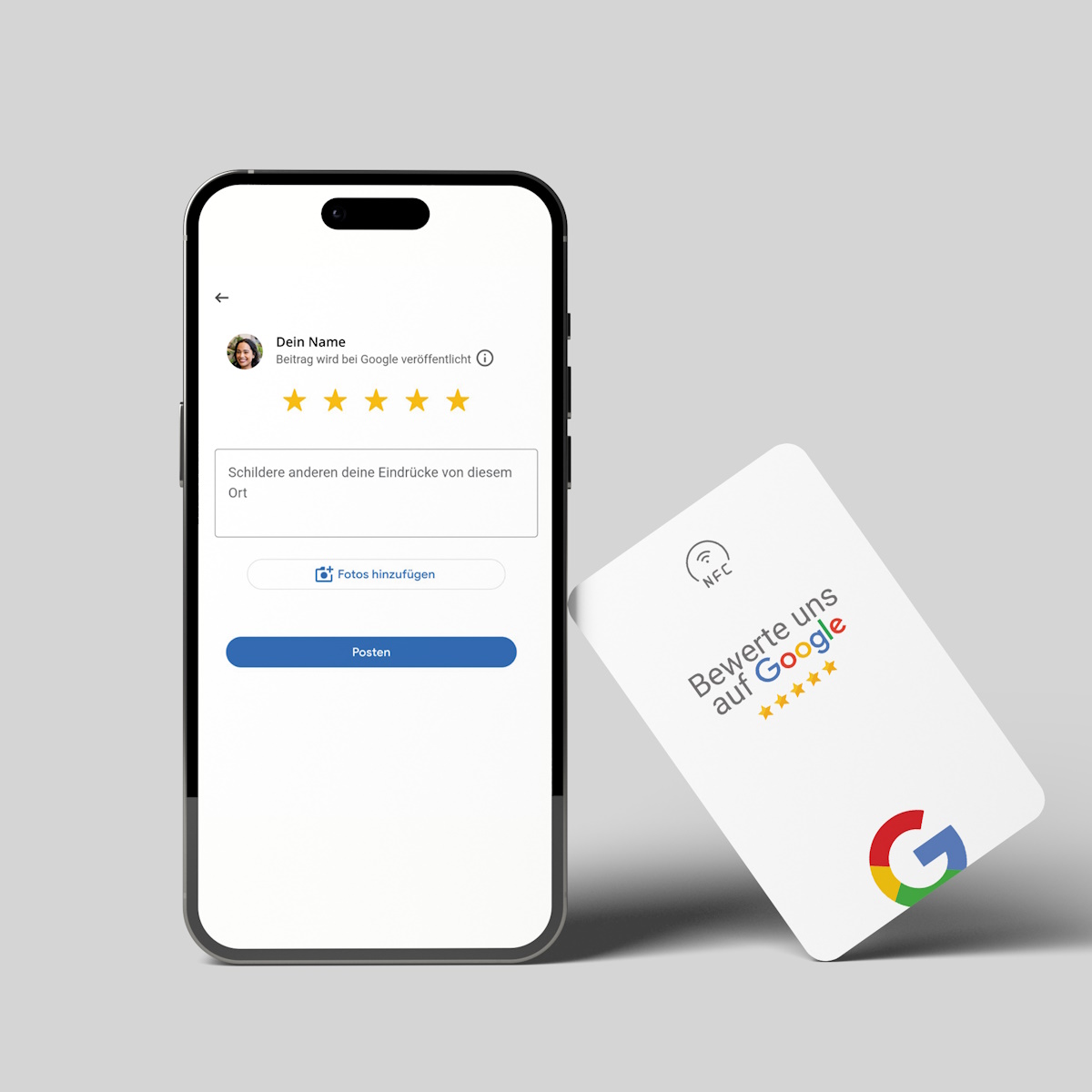 Google Bewertung NFC Bundle 1