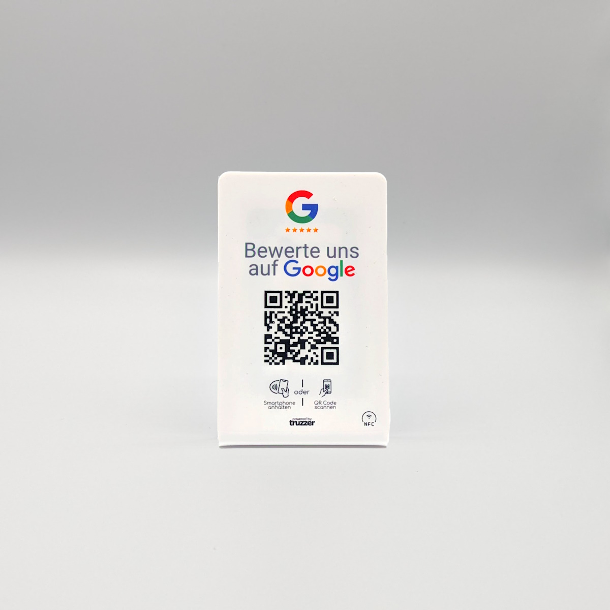 NFC & QR Aufsteller für Google-Bewertungen
