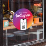 Instagram NFC Sticker "Tap" mit Instagram QR Code – Bild 3