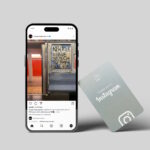 Folge uns auf Instagram NFC Metall Visitenkarte "Tap Premium" – Bild 5