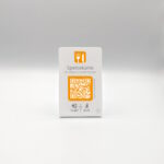 Digitale Speisekarte NFC Aufsteller mit integriertem QR-Code für Restaurants und Cafés – Bild 2