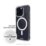 iPhone 16 Pro Handyhülle "ClearClip + CHARGE" inkl. Smart NFC Button