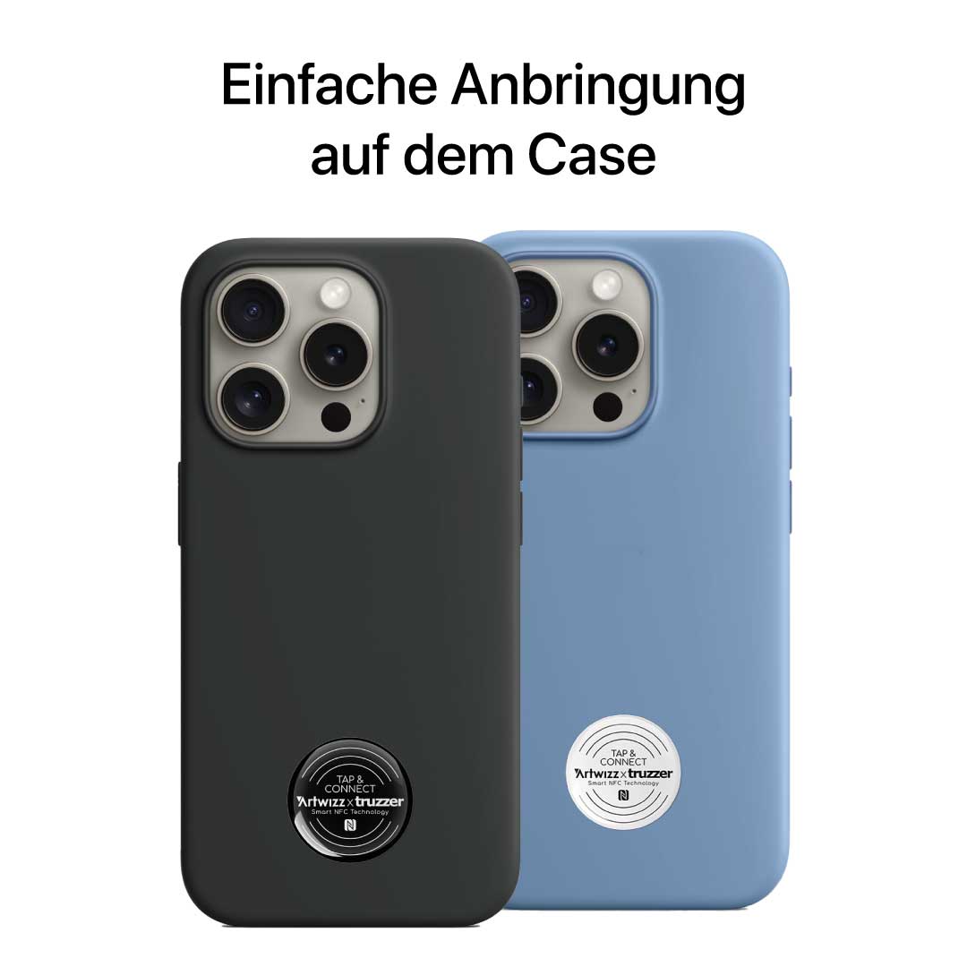 iPhone 16 Handyhülle "IcedClip + CHARGE" inkl. Smart NFC Button