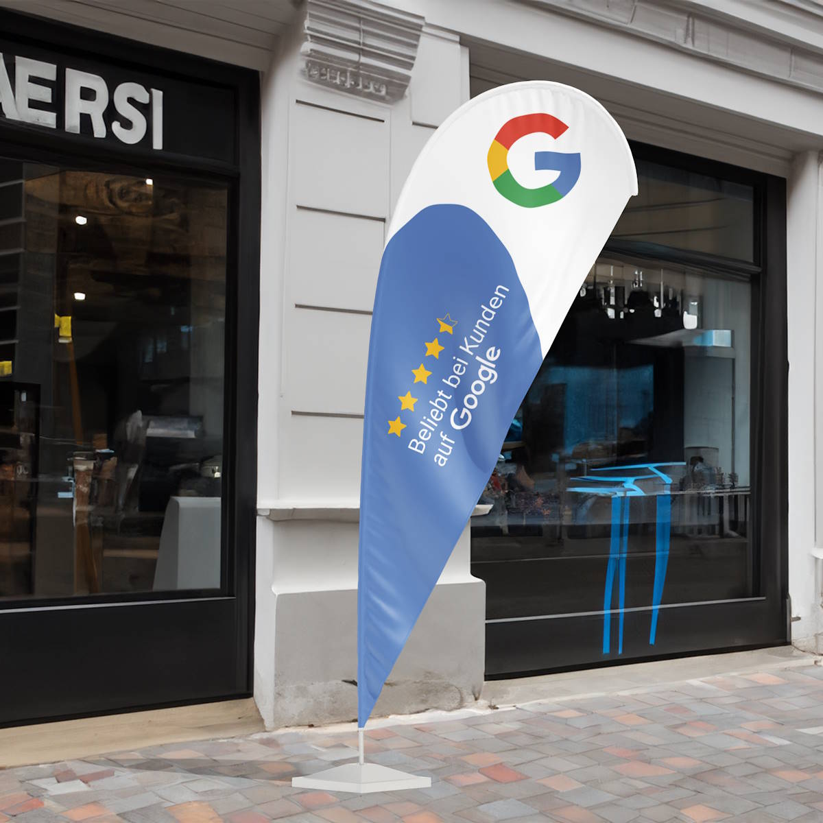 Beliebt auf Google Beachflag / Dropflag Kundenfänger