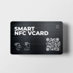 Smart NFC VCard Metall Visitenkarte Black – Bild 2
