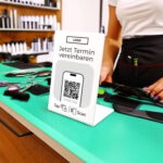 Terminvereinbarung NFC Tag und QR Code Tischaufsteller – Bild 2